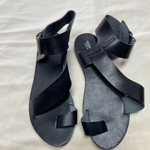Mossimo Supply Co. Black Strappy Sandals